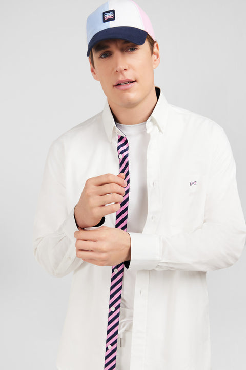 Chemise blanche à broderie Eden Park - Image 3
