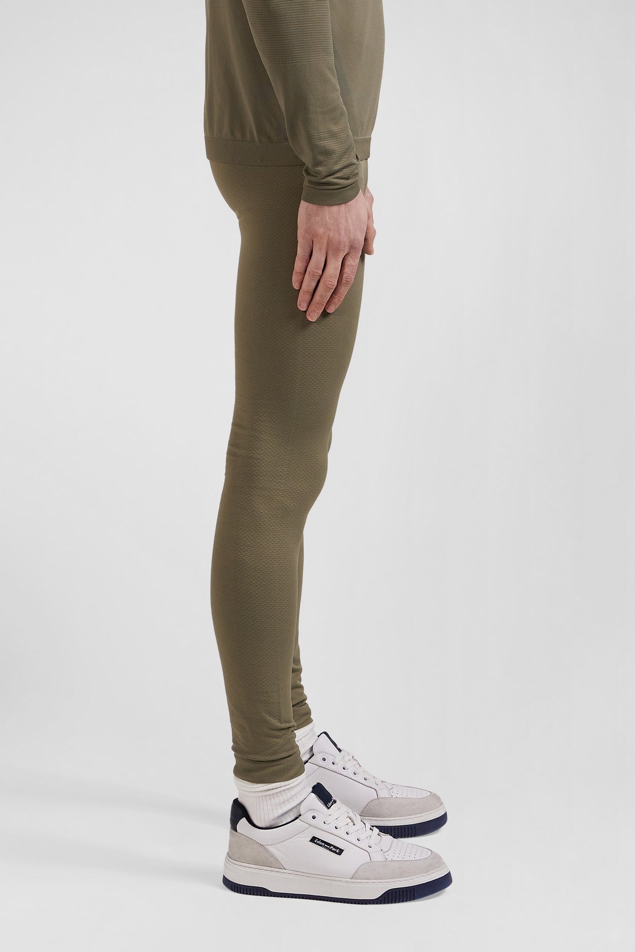 Jogging de sport stretch kaki