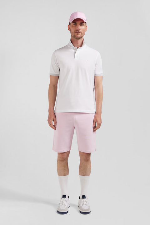 Polo blanc à manches courtes - Image 1