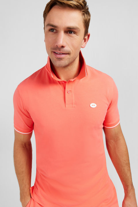 Polo rose à manches courtes - Image 3