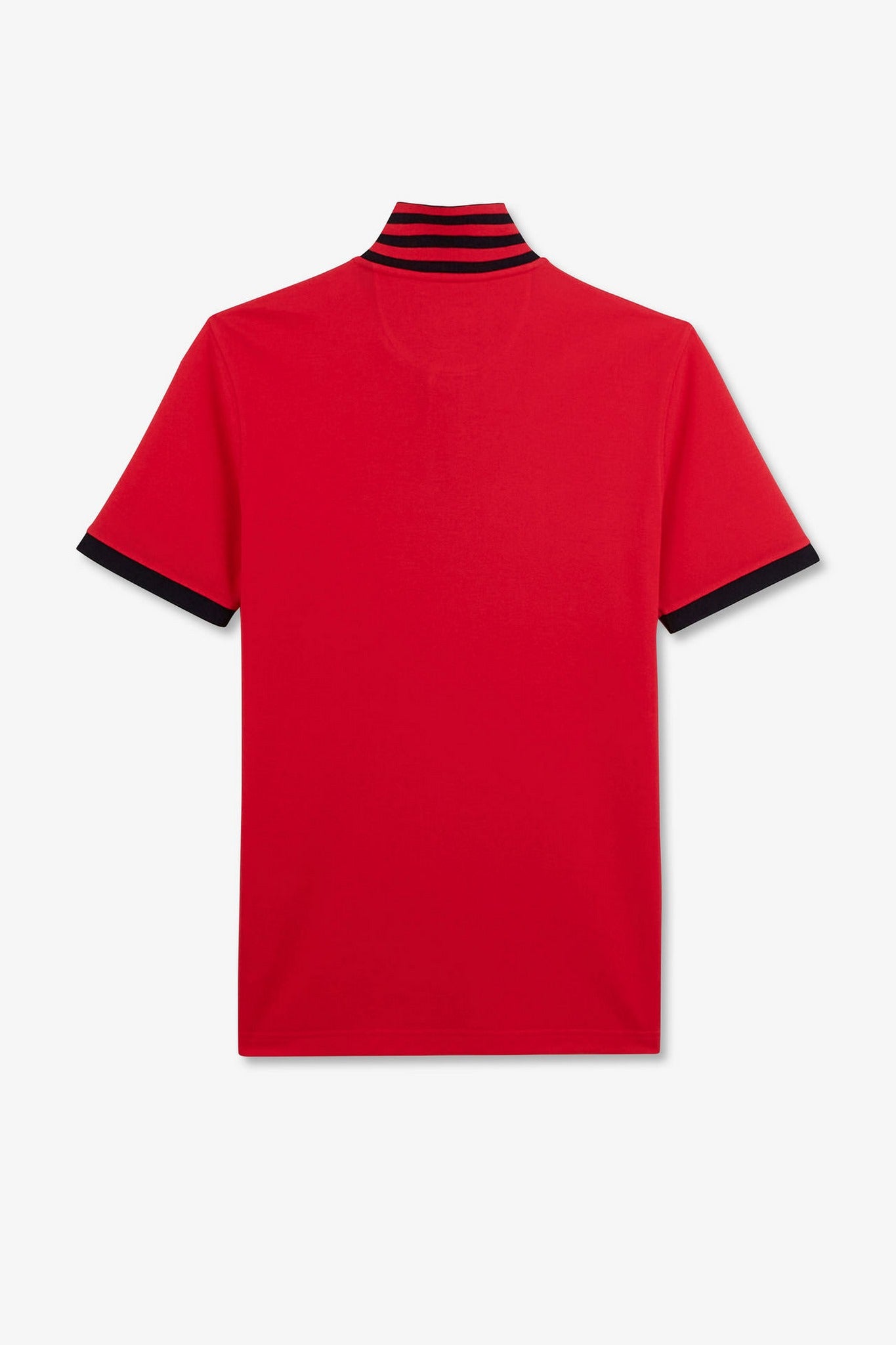 Polo rouge manches courtes