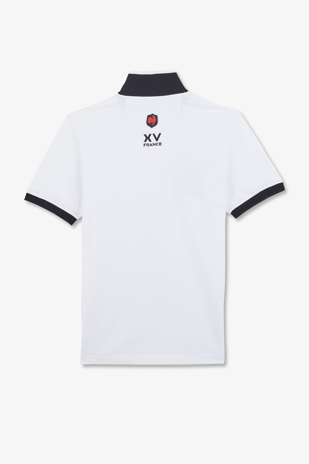 Polo blanc à manches courtes XV de France