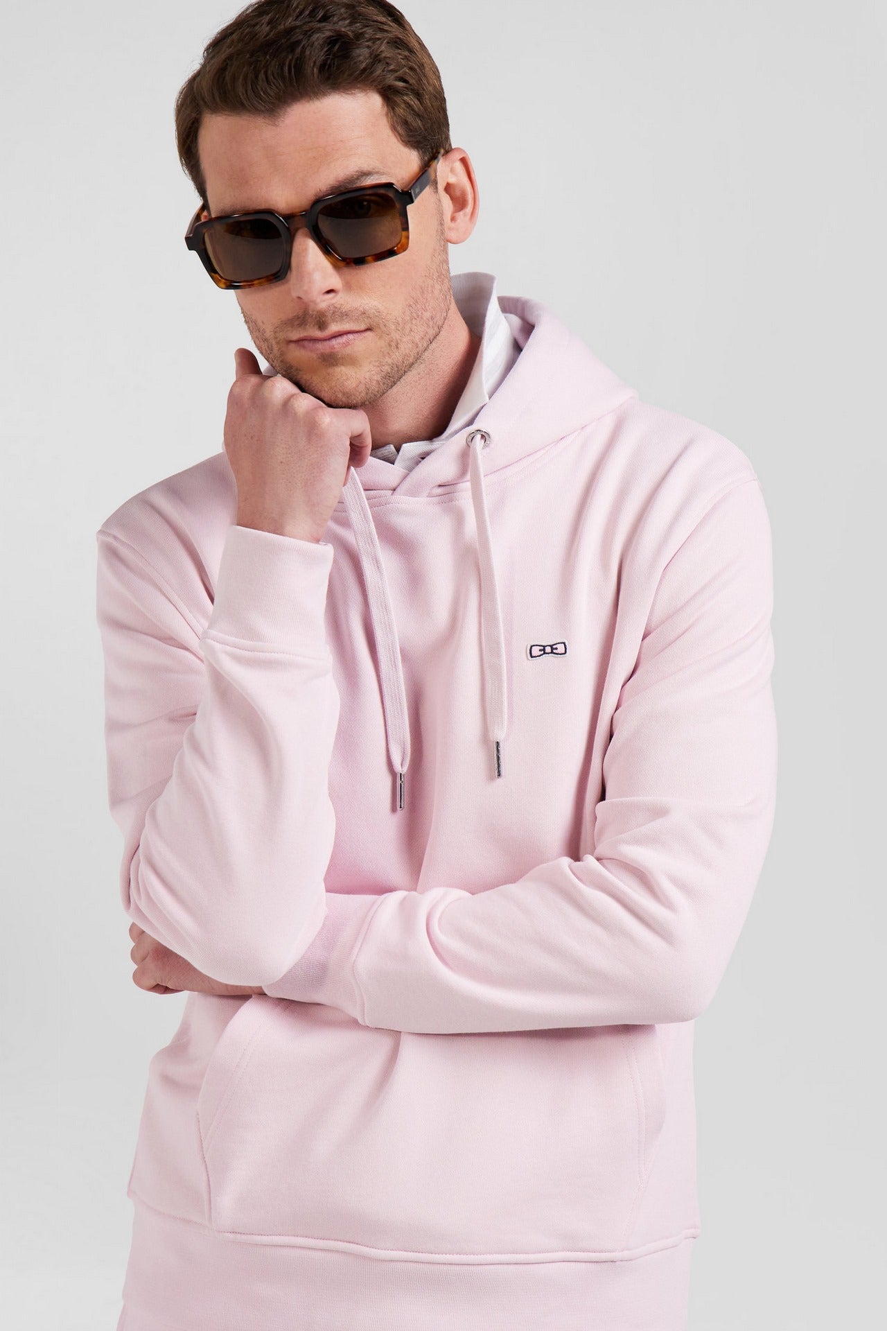 Pink hoodie