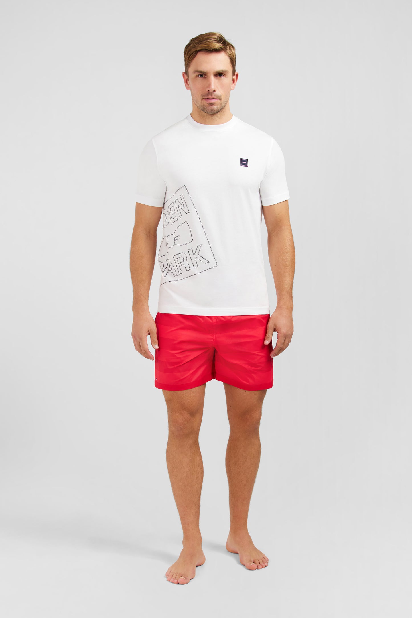 T-shirt blanc imprimé Eden Park