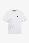 White T-shirt with Eden Park print