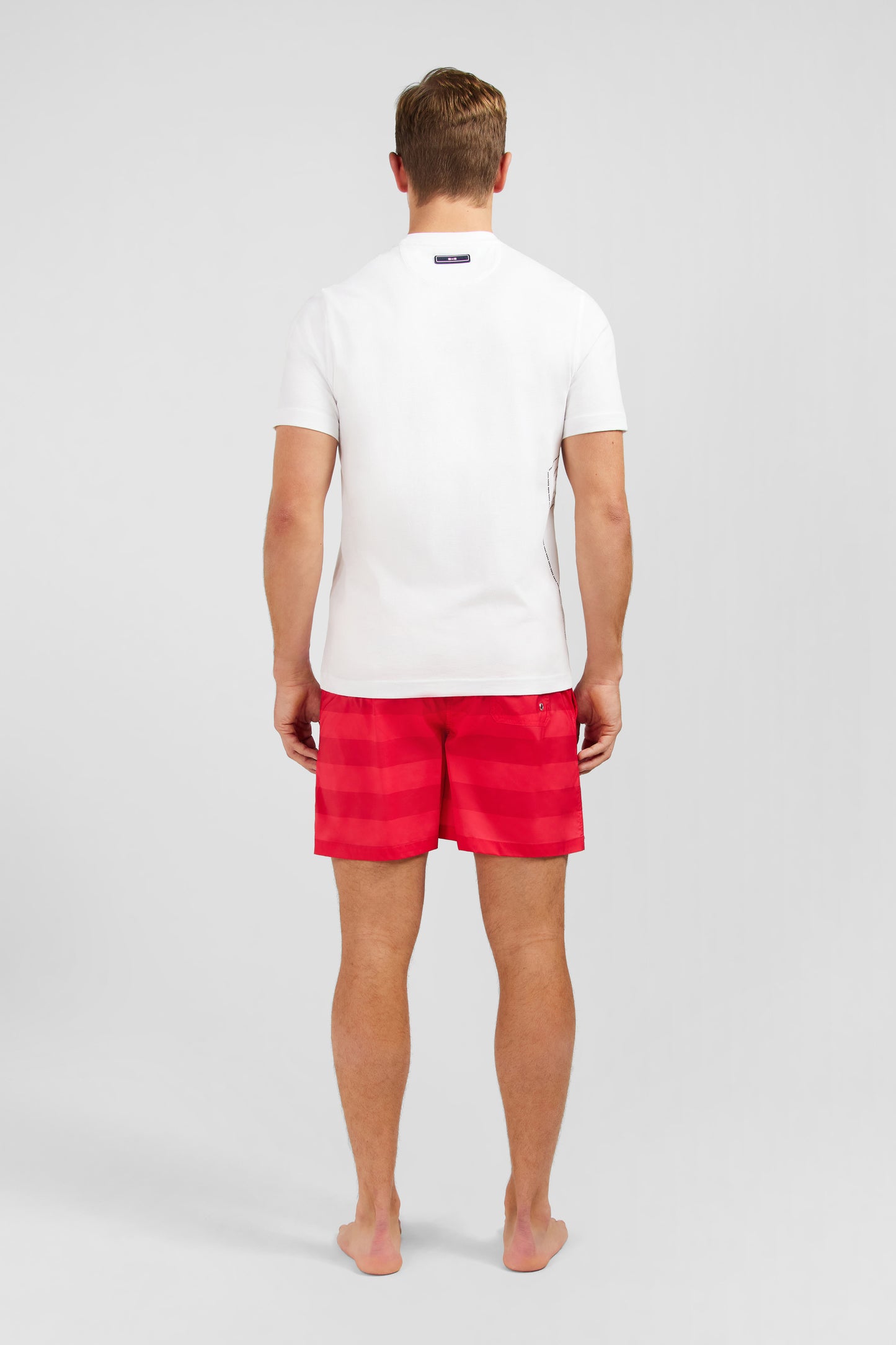 T-shirt blanc imprimé Eden Park