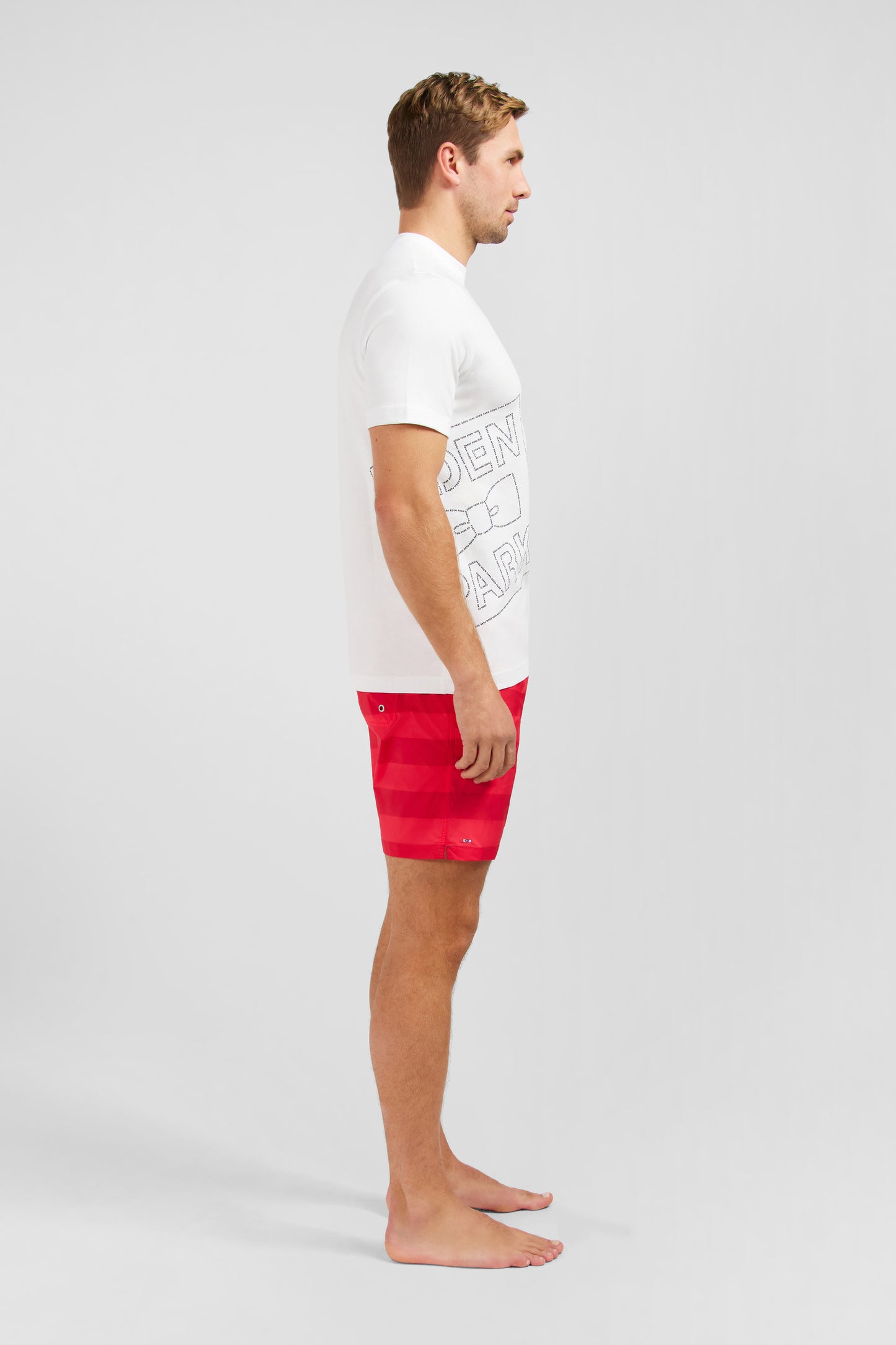 T-shirt blanc imprimé Eden Park