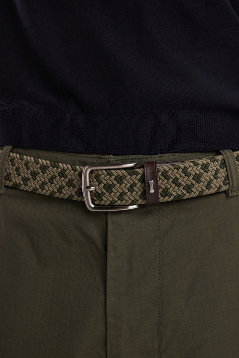 Khaki elastic rubber blet - Image 2
