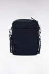 Navy blue canvas messenger bag