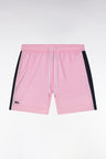 Maillot de bain tricolore rose