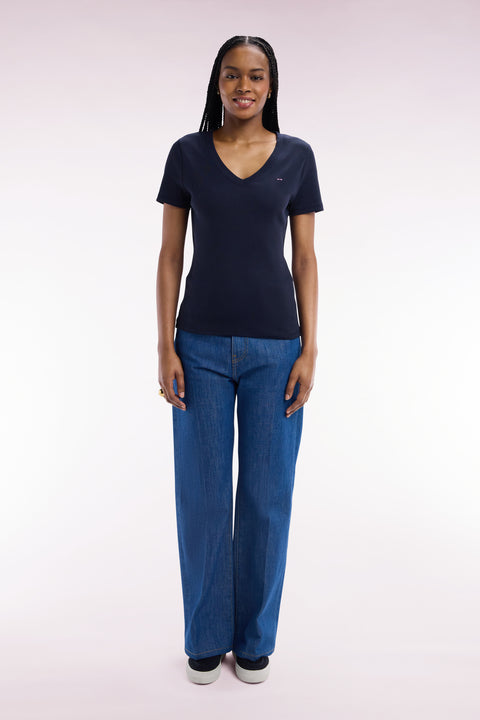 Jean 5 poche en denim brut coupe Flare - Image 3