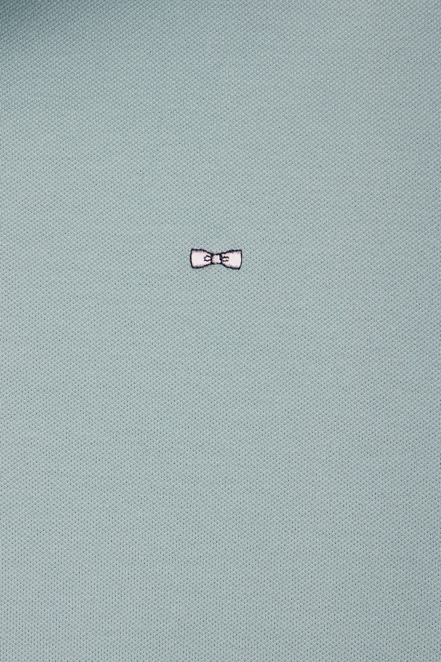 Polo à manches courtes en coton stretch gris moyen coupe ajustée