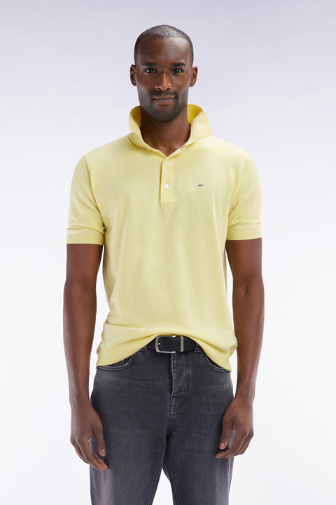 Straight-fit ivory cotton-silk-blend polo neck jumper - Image 1