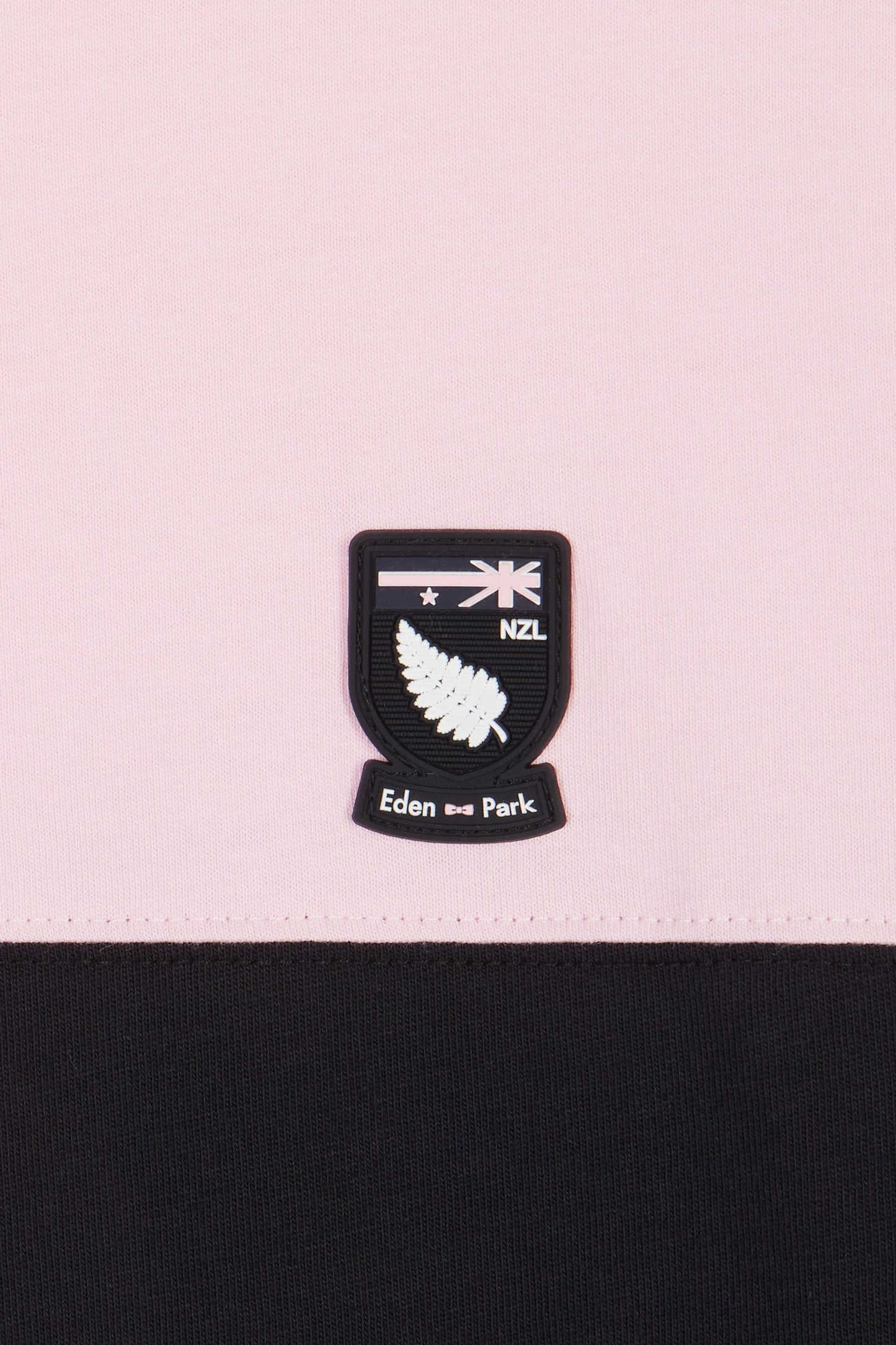 T-shirt Nouvelle Zélande en coton rose coupe décontractée