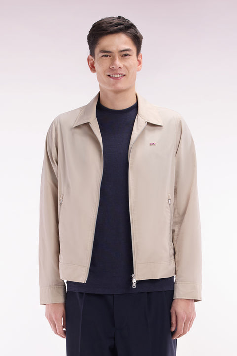 Beige zipped jacket - Image 1