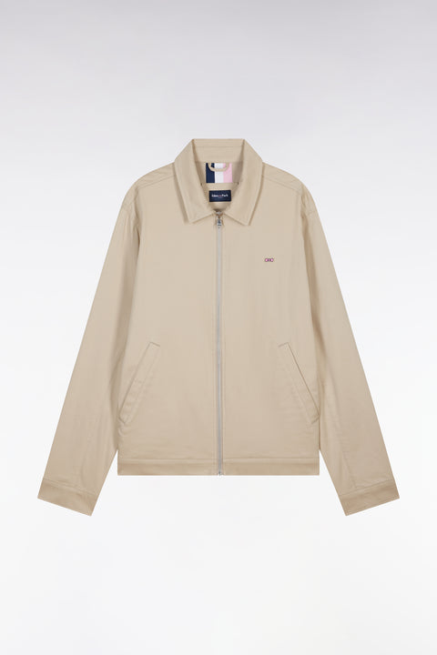 Beige zipped jacket - Image 2