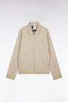 Beige zipped jacket