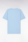 Short pyjamas in blue cotton jersey with micropatterned shorts LACKING BOTTOMS