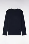 Pyjama long en coton et modal marine logo Eden Park