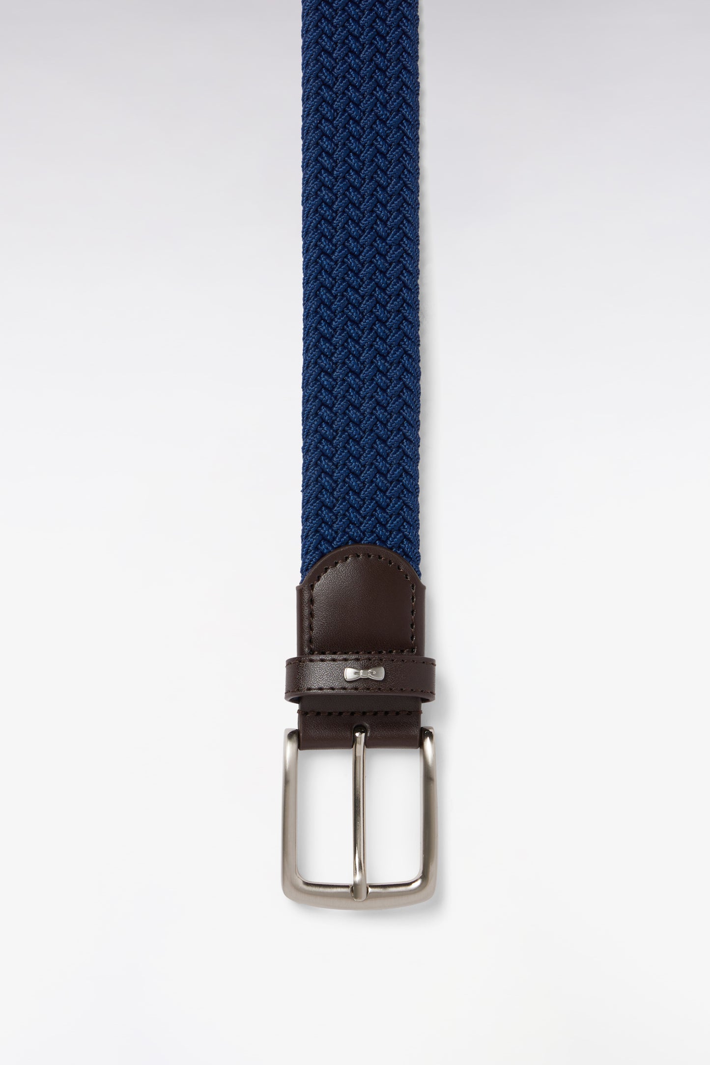 Ceinture textile élastiquée marine