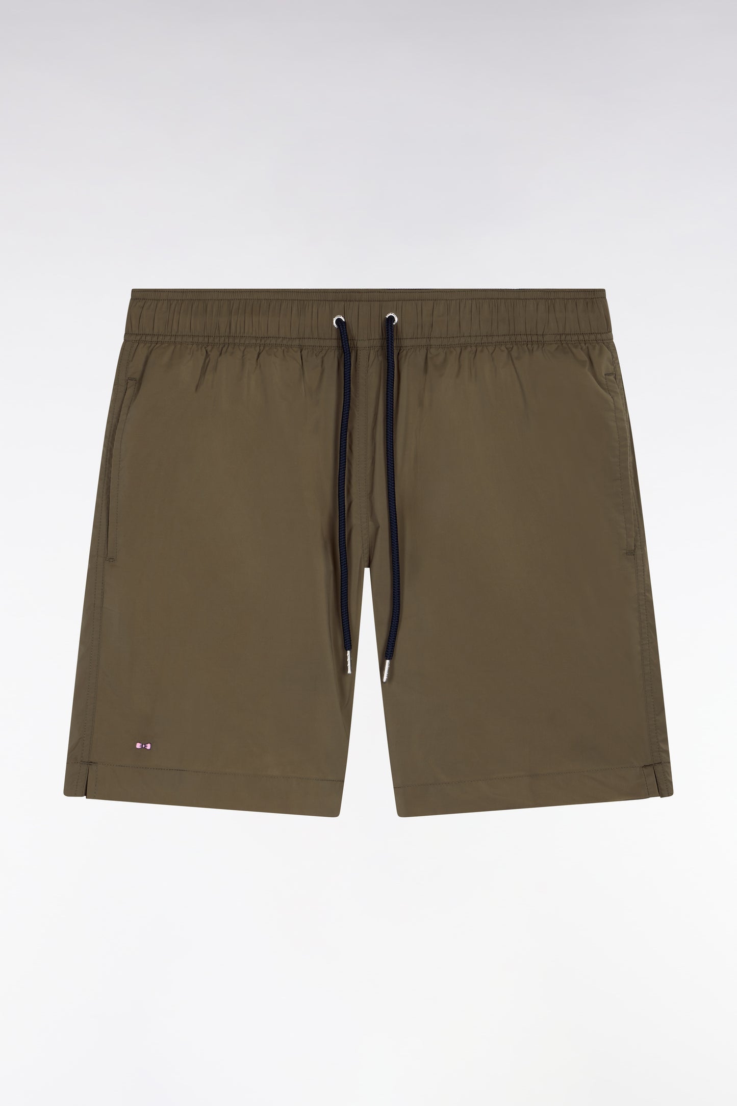 Maillot de bain uni kaki