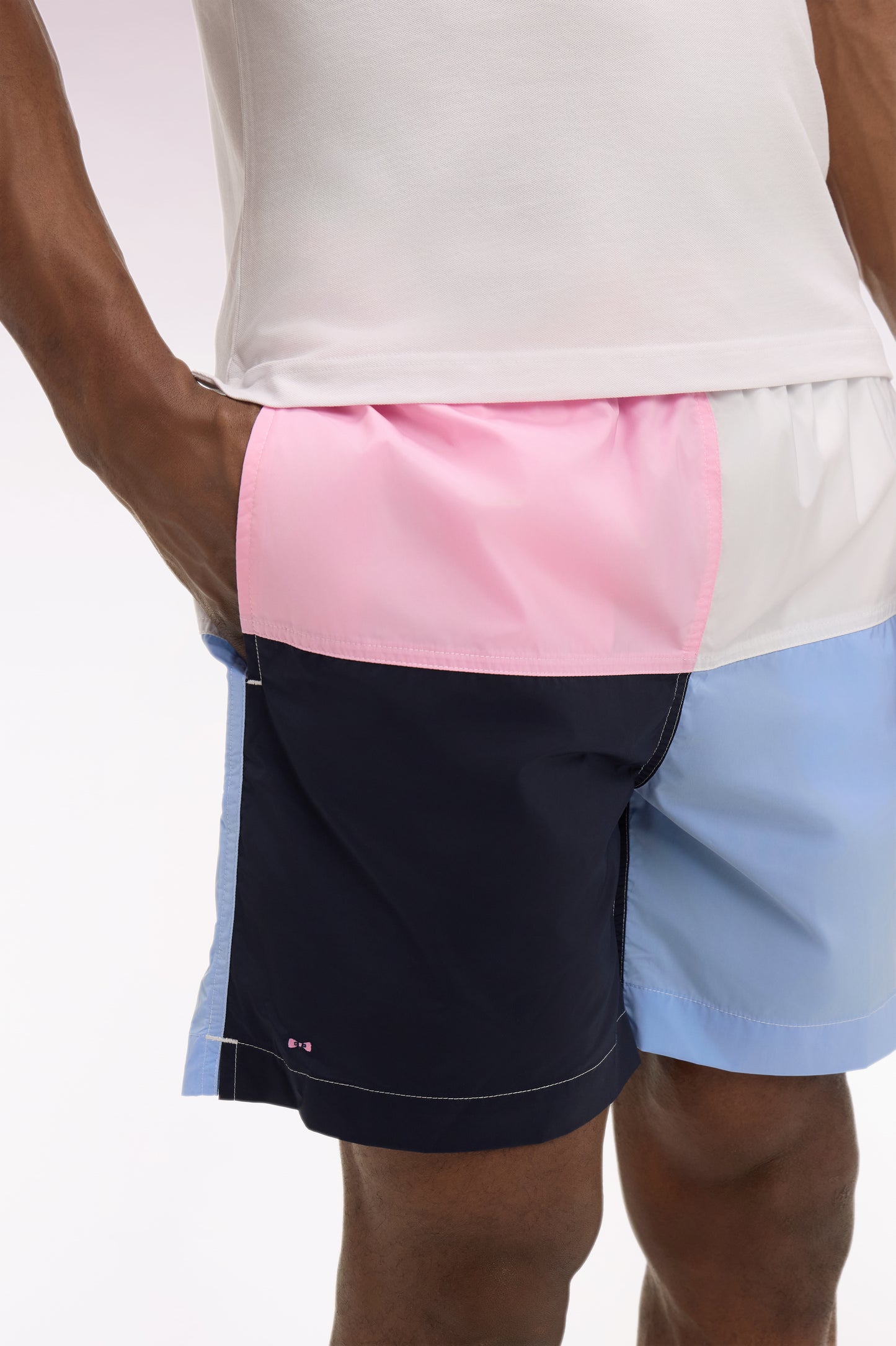 Maillot de bain colorblock