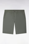 Bermuda chino en gabardine stretch kaki