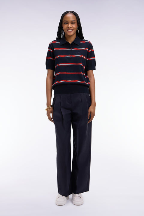 Pantalon de costume marine - Image 3