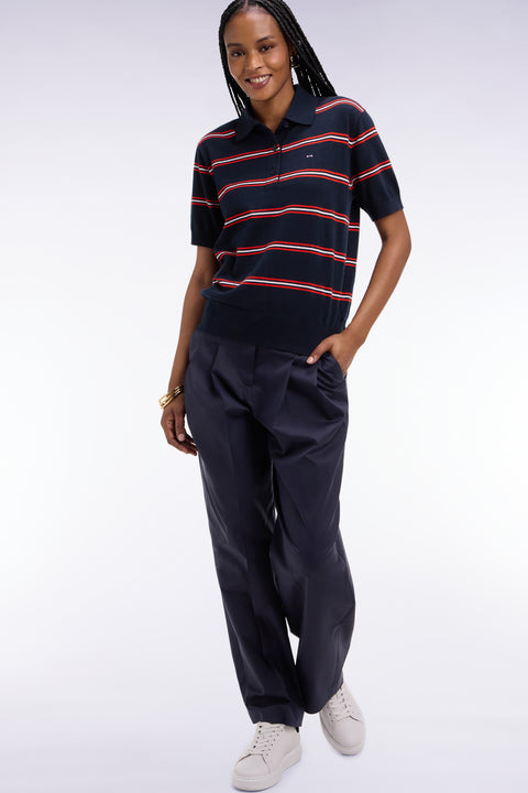 Pantalon de costume marine - Image 1