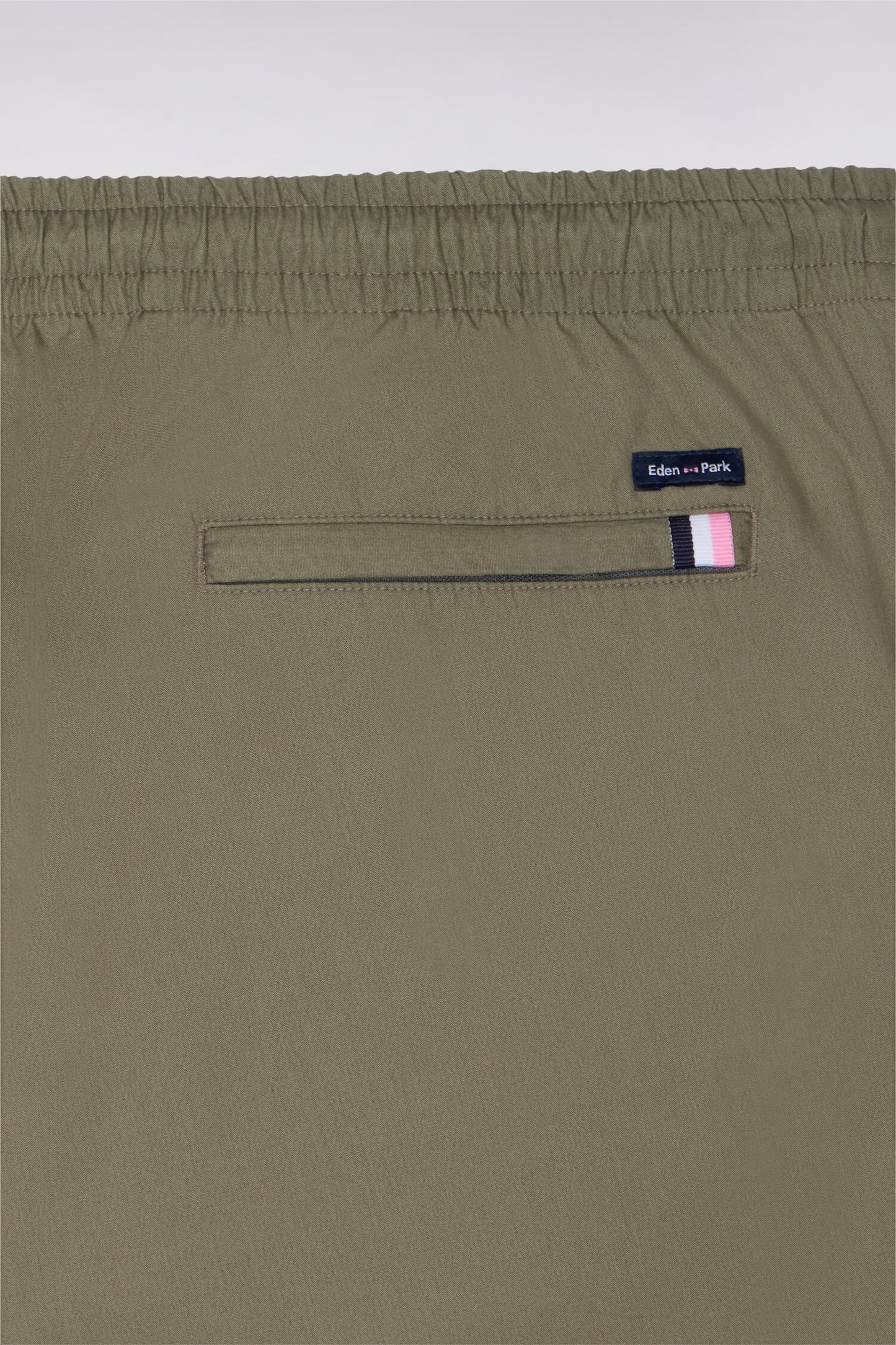Khaki cotton canvas pants
