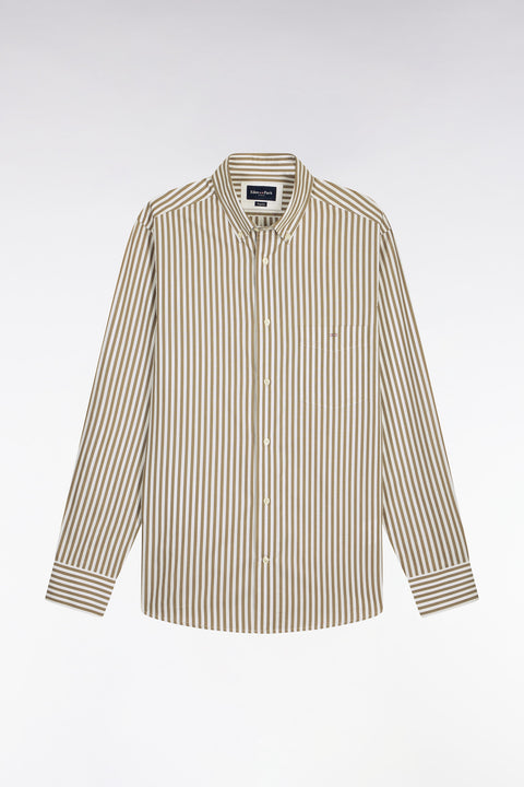 Chemise en coton ciel à rayures bâtons - Image 2