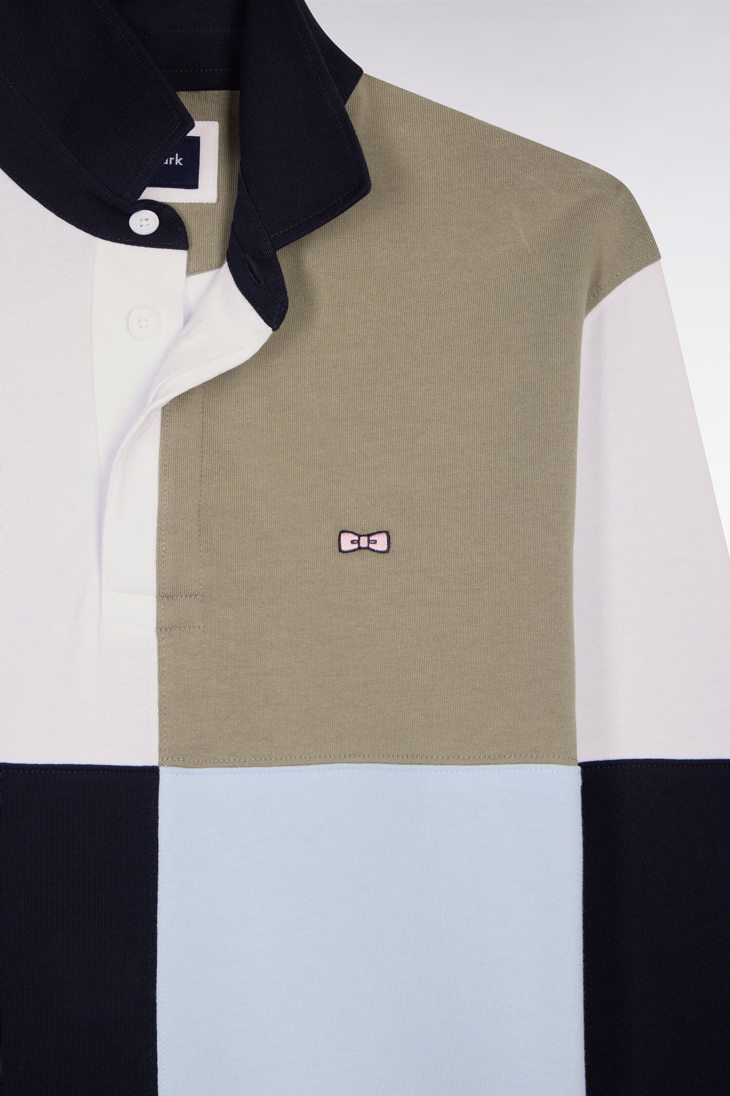 Maillot à manches longues en coton ciel croisé