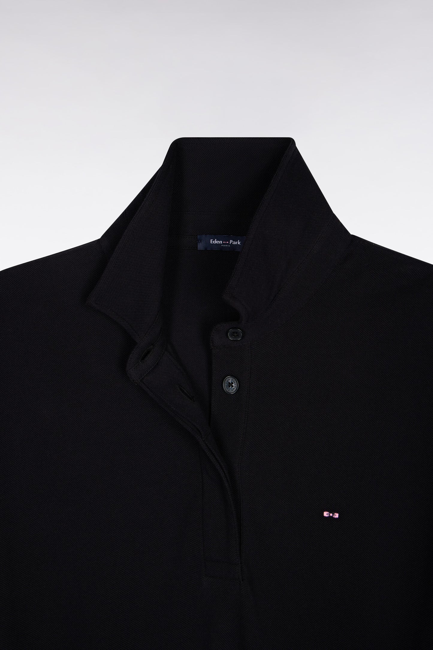 Robe maillot sans manches en coton noir coupe oversized