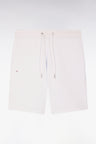 Short en molleton coton blanc