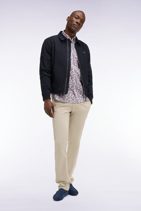 Blouson en nylon marine - Image 1