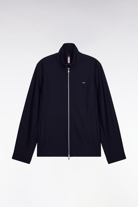 Blouson en nylon technique double face marine - Image 1