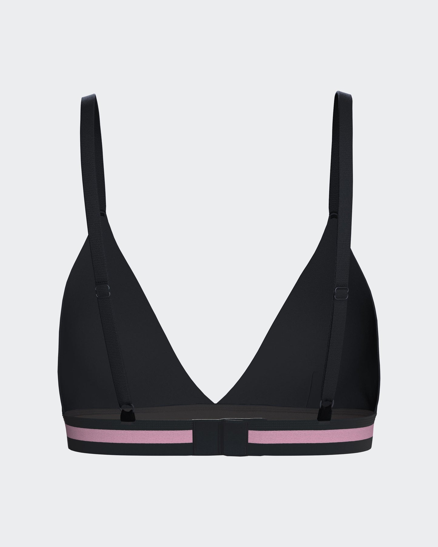 Soutien-gorge en coton stretch marine élastique siglé