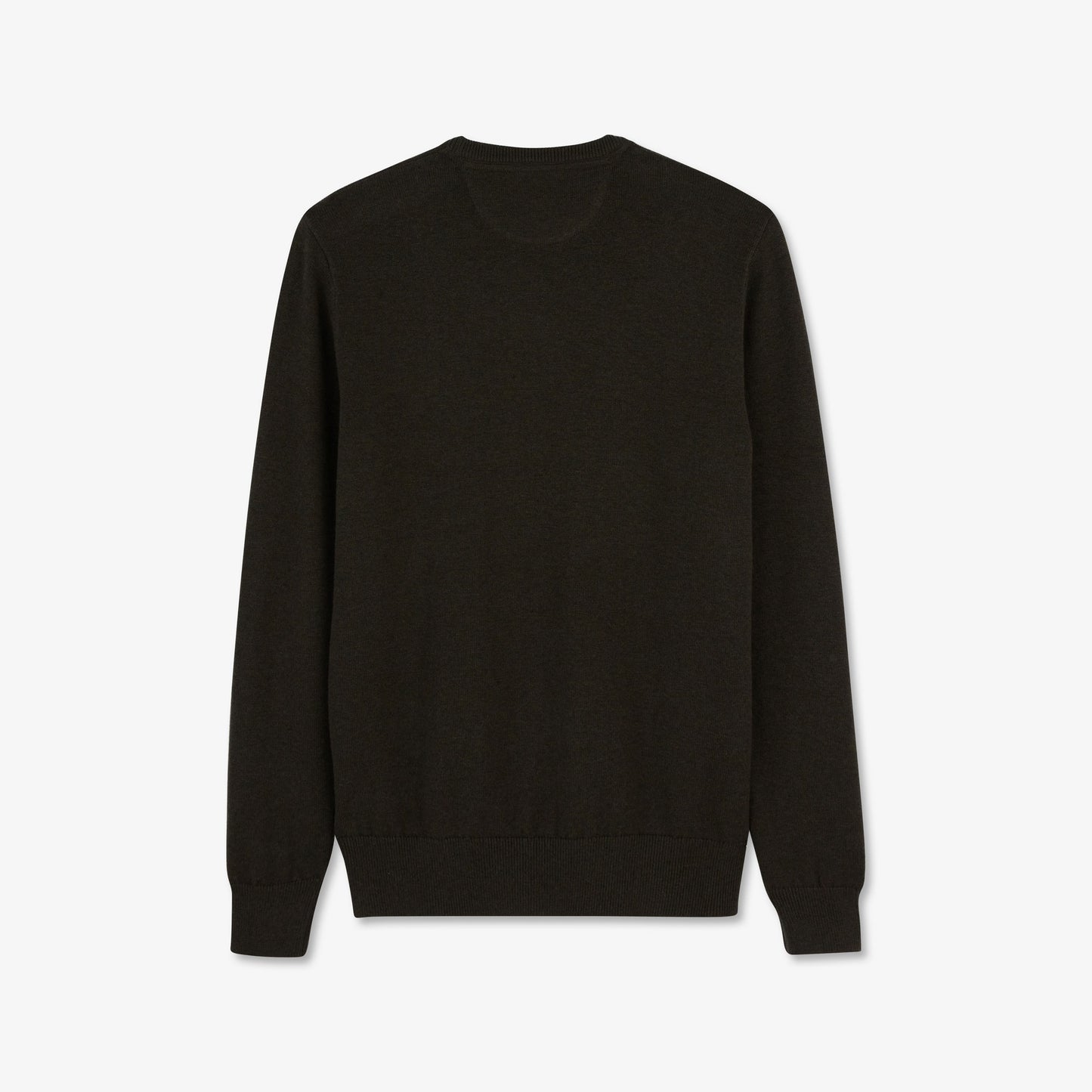Pull kaki en laine mélangée