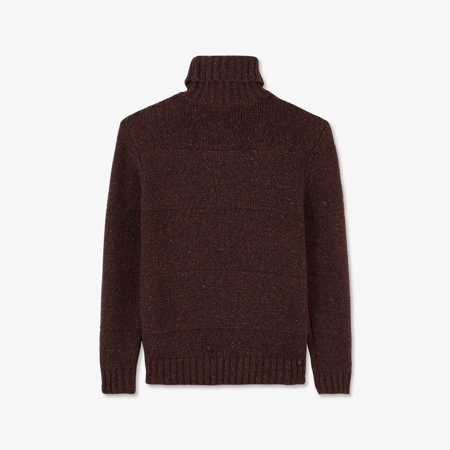 Dark blue zip cardigan in rib knit