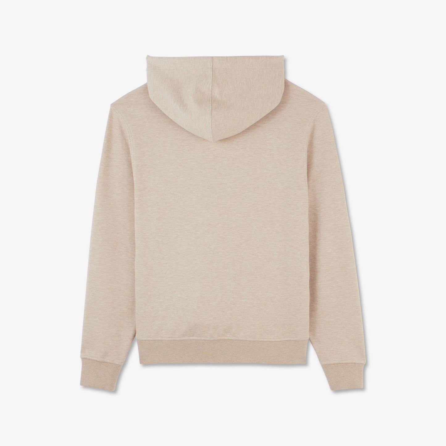 Sweat beige à capuche