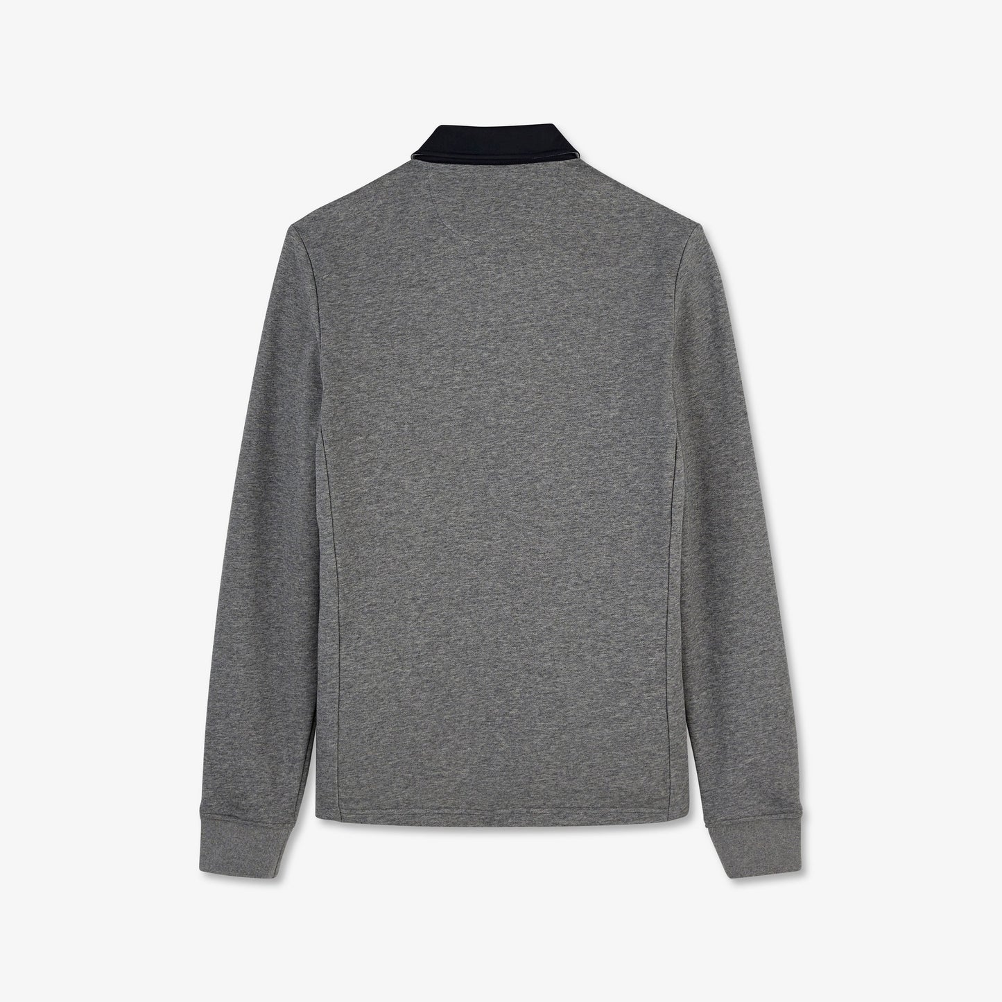 Sweat bleu foncé zippé colorblock bimatière XV de France
