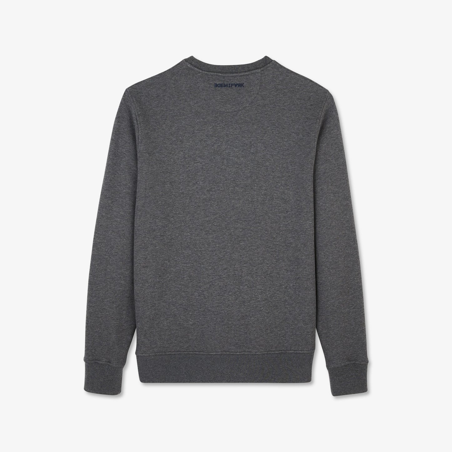 Grey round-neck sweatshirt