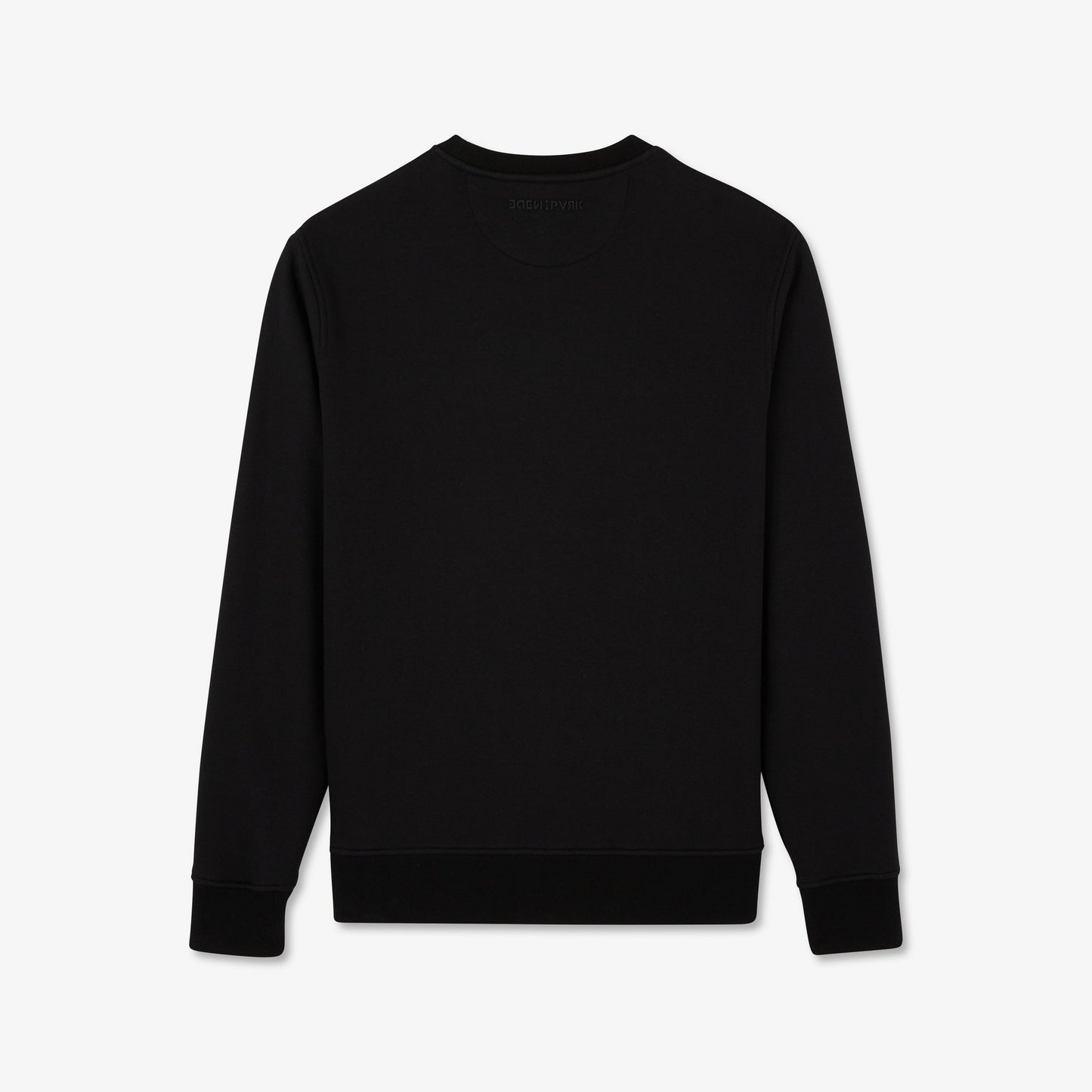 Sweat noir col rond