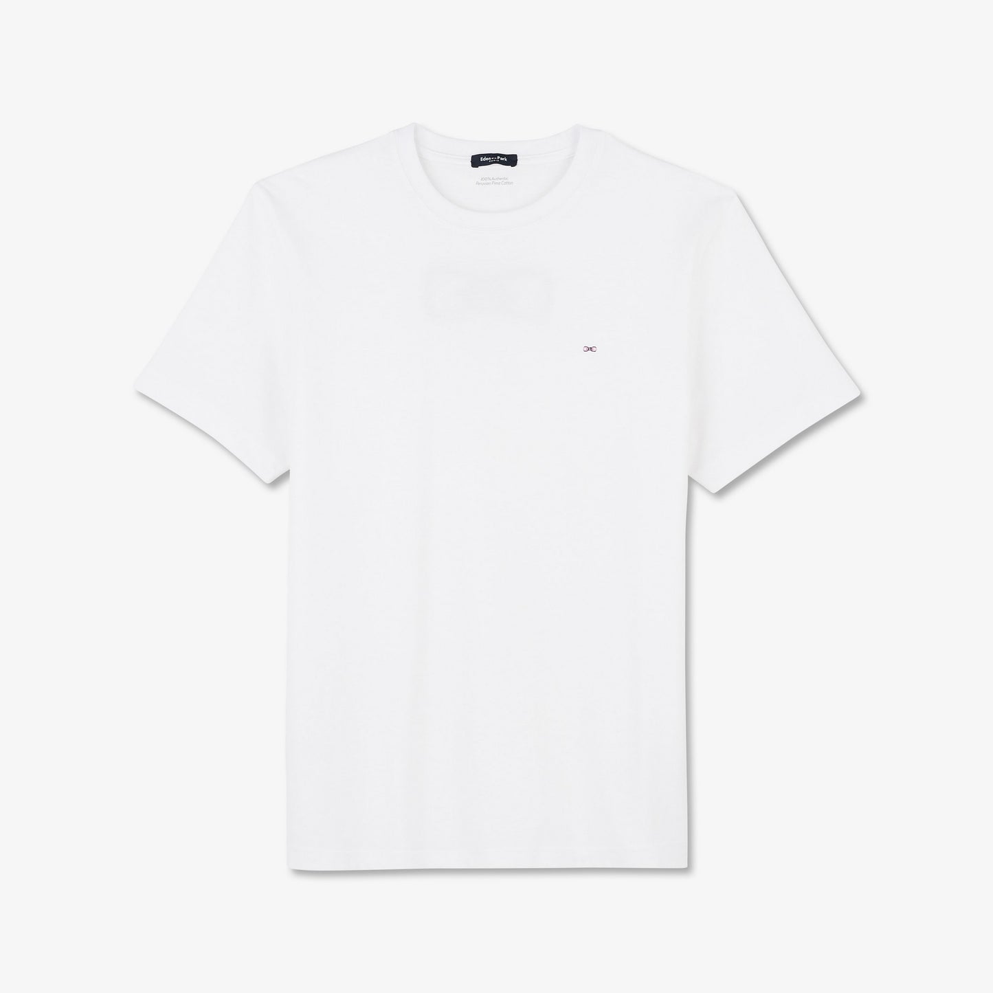 T-shirt blanc à broderie nœud dos