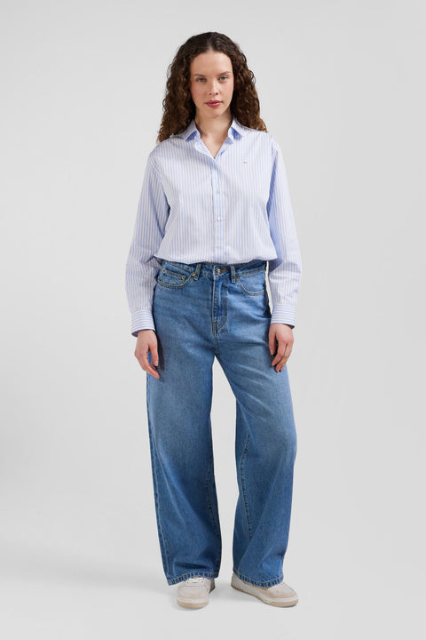 Jean en coton bleu coupe Relaxed - Image 1
