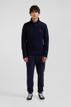 SEO | Navy Blue Man Sweaters