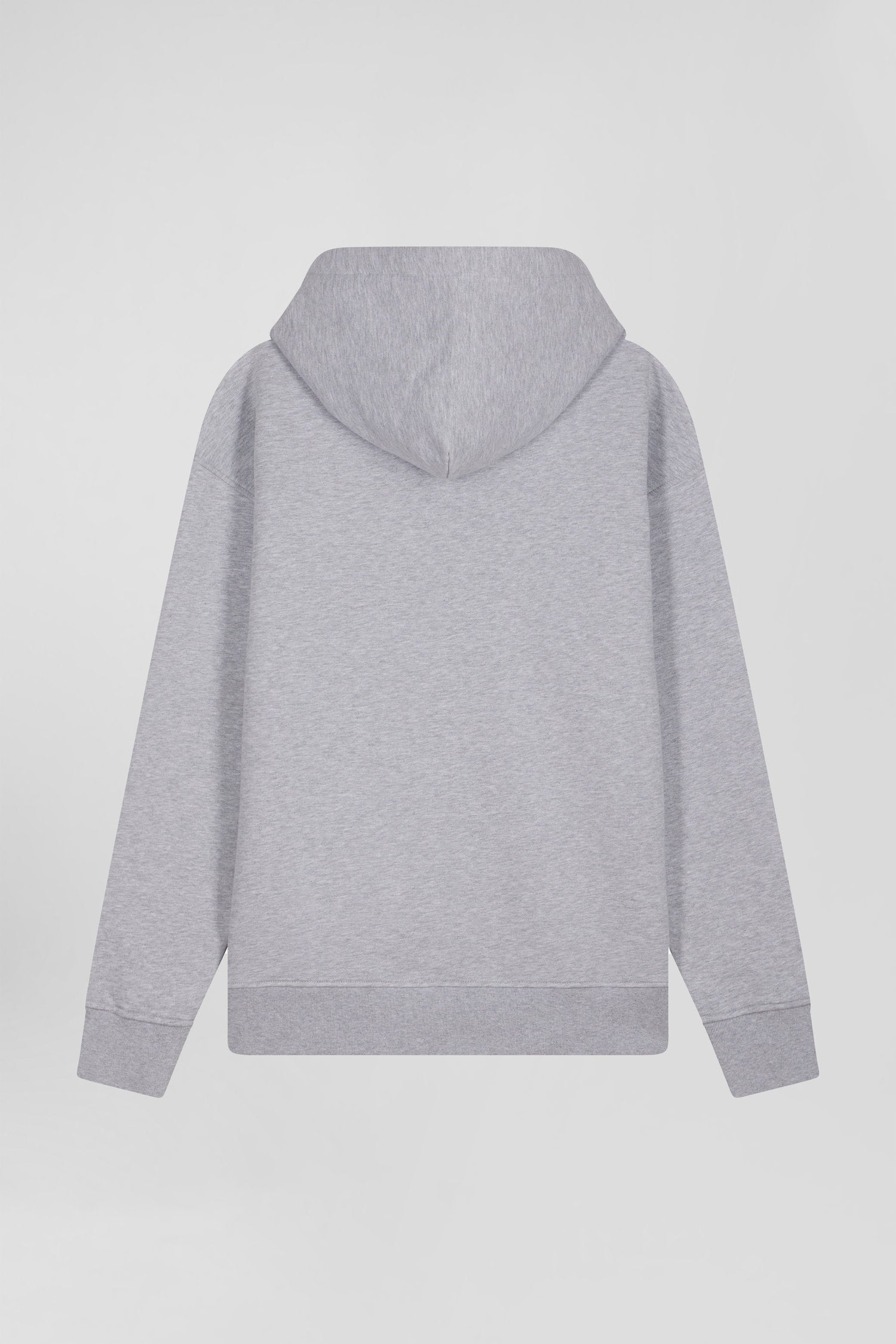 Sweatshirt en coton gris coupe Oversize