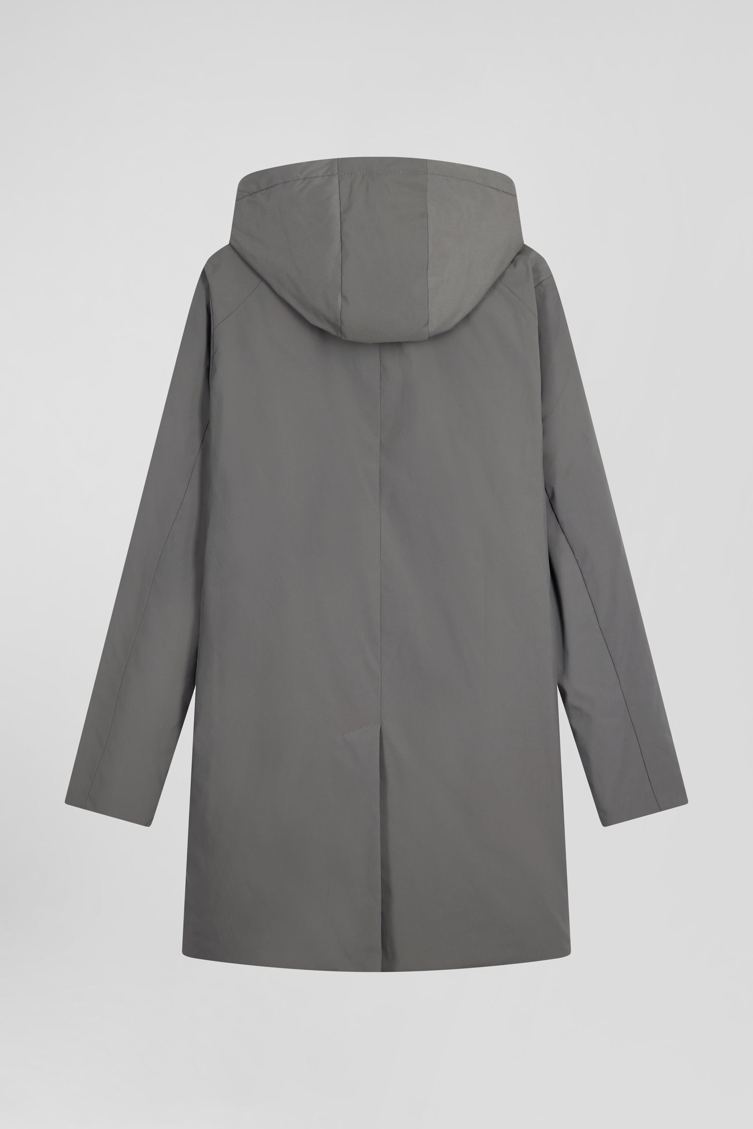 Parka à capuche grise