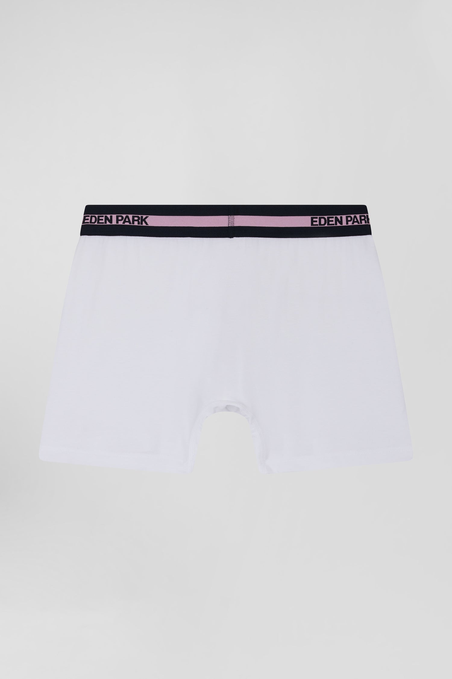 White stretch cotton boxers