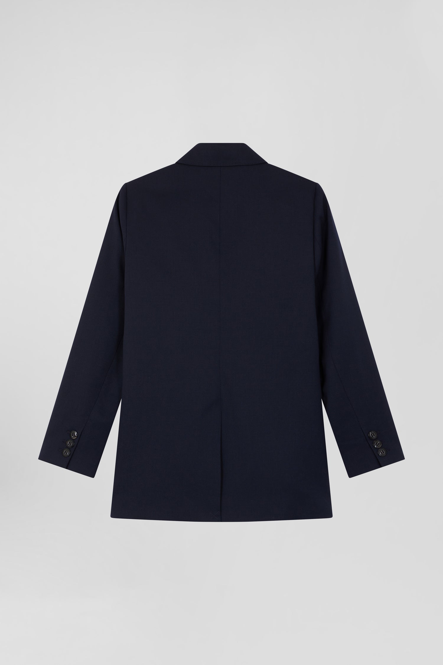 Veste blazer à double boutonnage bleu marine coupe Modern